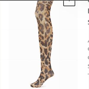 H&M Rabanne
Leopard-print Tights